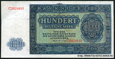  Deutschen Noten Bank  100  1948