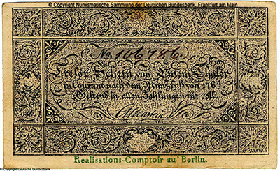 Preußisches Generaldirektorium 1 Thaler 1809