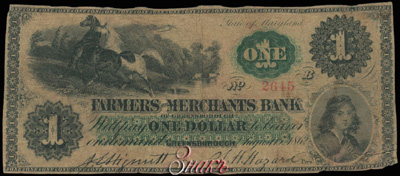 Farmers and Merchants Bank 1  1862 /  
