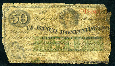  Banco de Modevideano S352 50 Centésimos