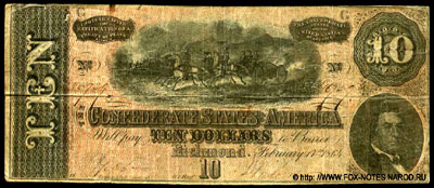 Confederate States of America  10  1864