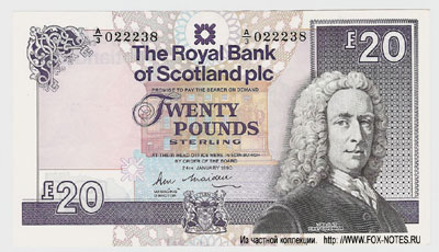 Royal Bank of Scotland  20  1990