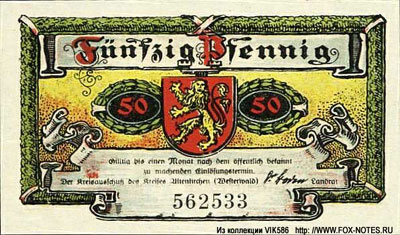 Stadt Altenkirchen 50 pfennig