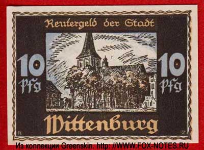 Stadt Wittenburg Reutergeld