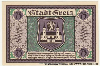 Bank für Handel und Industrie Niederlassung Greiz Notgeld 1921