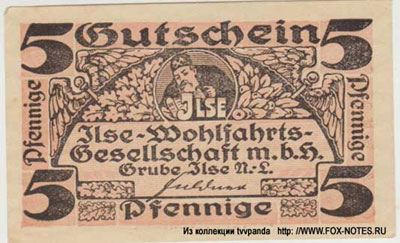 Ilse- Wohlfahrtsgesellschaft m.b.H. 5 pfennig