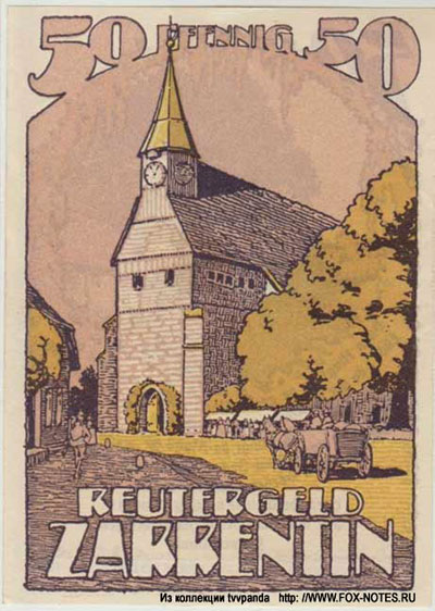 Gemeinde Zarrentin Reutergeld