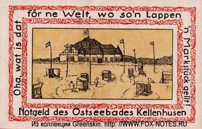 Gemeinde Kellinghusen 100 Pfennig Notgeld