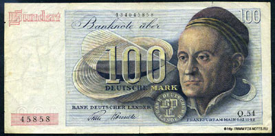  Bank Deutscher Länder 100  1948. 