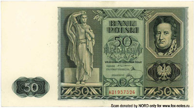    (Bank Polski) 50   1936