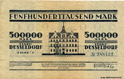 Stadt Düsseldorf 5000000 Mark
