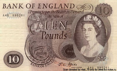 Bank of England   10  1967