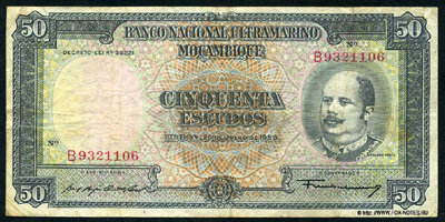   . Banco Nacional Ultramarino.  1958.