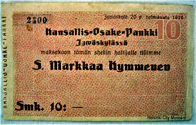 Kansallis-Osake-Pankki Jywäskylässä 