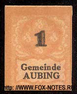 Gemeinde Aubing 1 pfennig