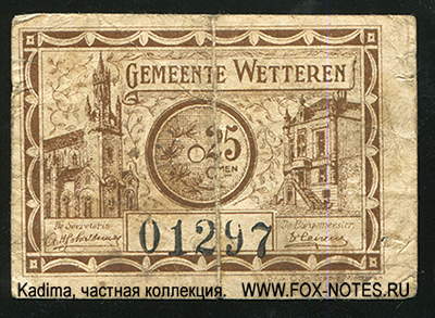 Gemeente Wetteren 25  1918