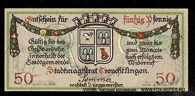 Stadt Treuchtlingen 50 Pfennig 1918
