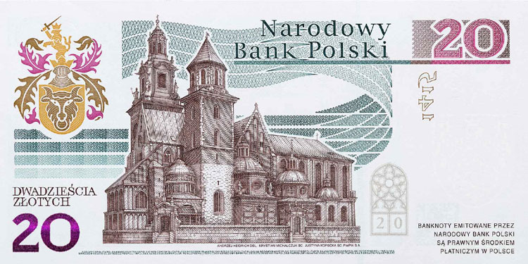 Poland  20-złoty commemorative note