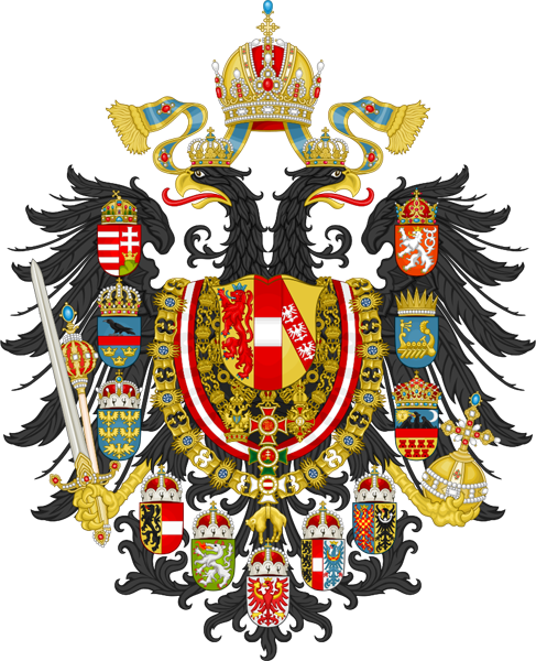 Mittleres gemeinsames Wappen Österreich-Ungarns 1867–1915