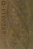 Wasserzeichen 500 Mark 1922