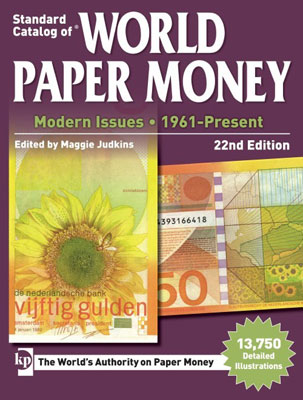 "Standard Catalog of World Paper Money, volume 3: Modern Issues 22 ed"
