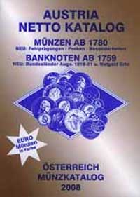 Gerhard Herinek Austria Netto Katalog Munzen ab 1780, Banknoten ab 1759